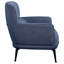 Chaise d'appoint Fitzgerald avec pieds en métal-1379966935