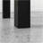L-Shaped Desk, Black Finish