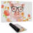 Happy little pig - 14.00"x24.25" Desk mat