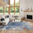  Suncoast 5'3" x 7'3" Denim Multicolor Coastal, Nautical & Beach Rug-444128162-436488313