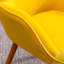 Chaise en velours soyeux Inniss