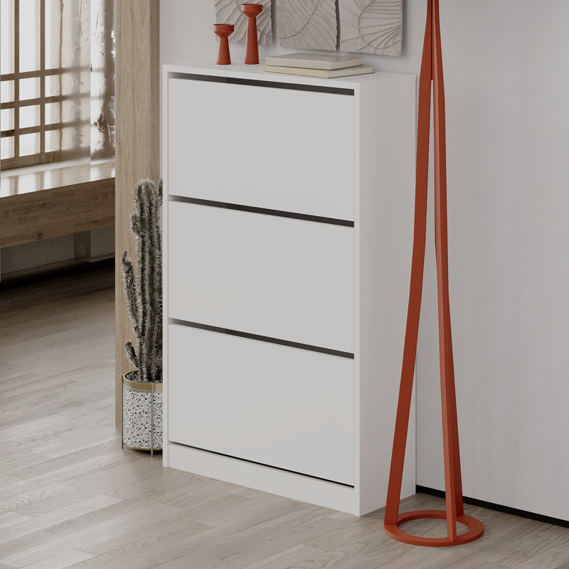 9 Pair Flip Down Shoe Storage