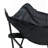 2PCS Outdoor Camping Chairs Folding/Portable,  Carry Bag ,Black-15106291