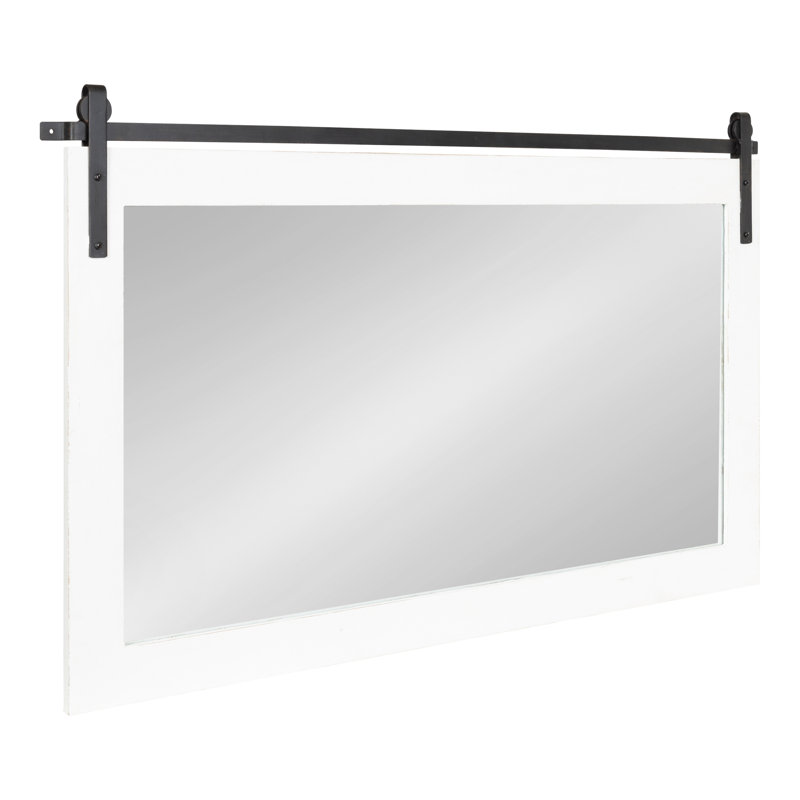 Miroir Dayanah, Blanc bord de mer, 38,75 po x 25,75 po