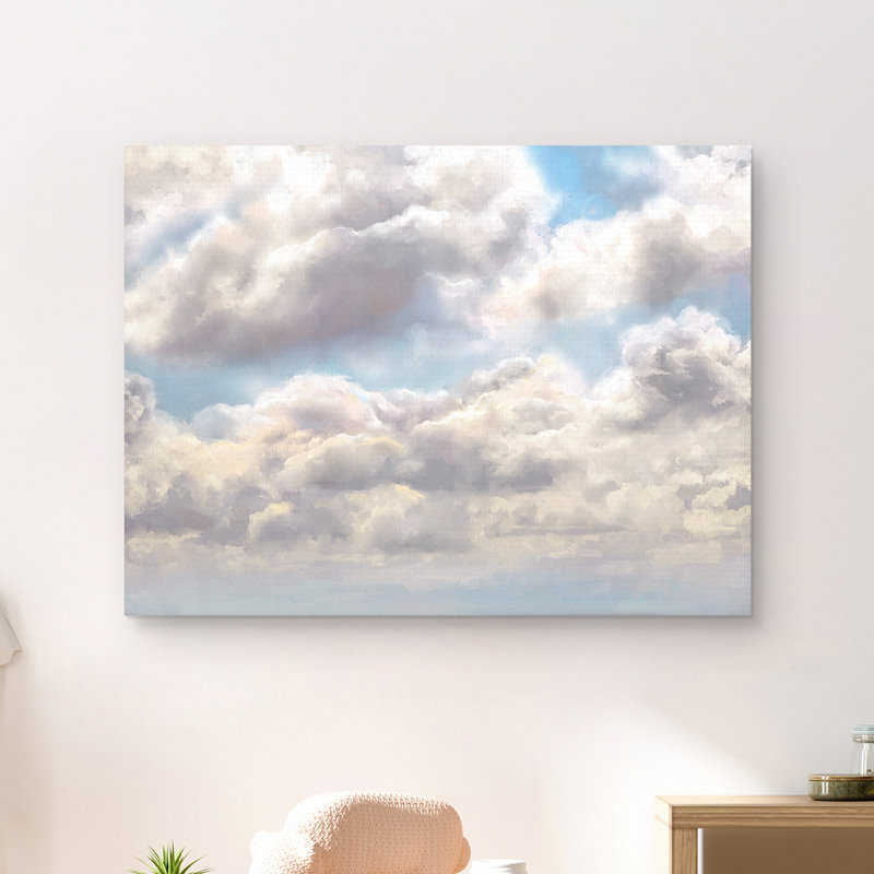 Cumulus - impression sur toile tendue