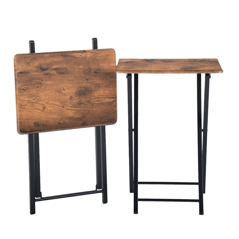 Ahreanna Cross Legs Side Table Set