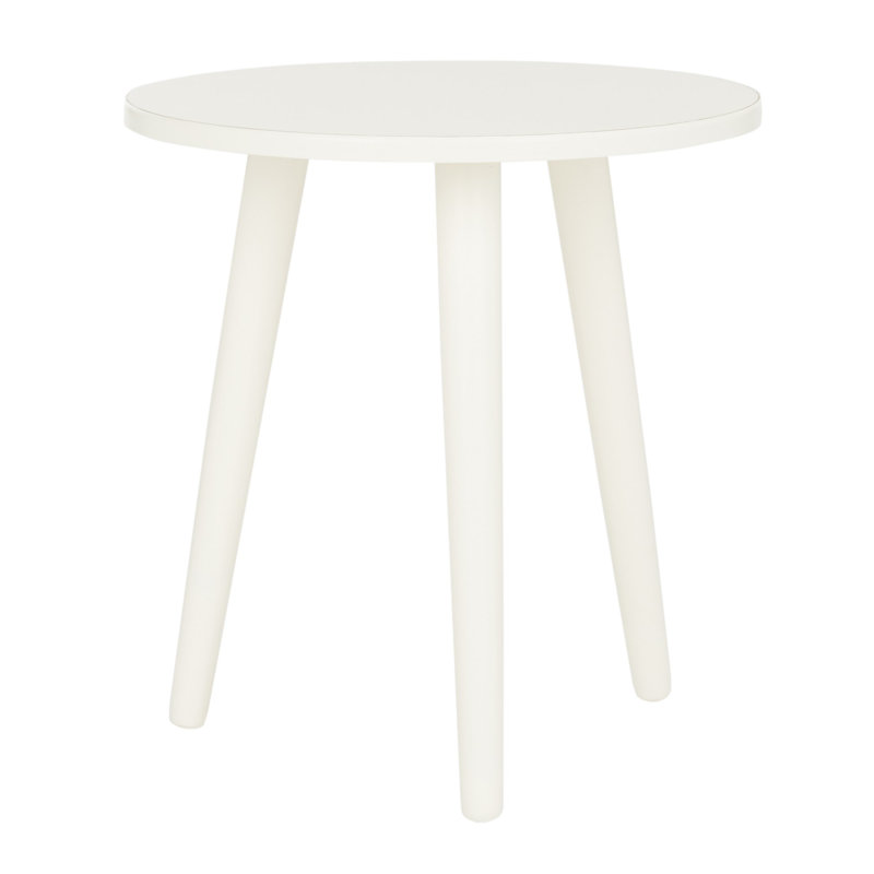 Bryceson End Table, Distressed White