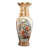 Japanese Satsuma Fluted Vase with Handles