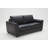 Lenahan 74.8'' Leather Sleeper Sofa