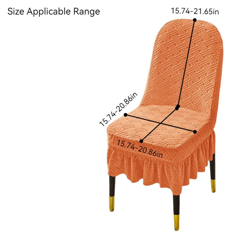 Housse pour chaise de salle à manger