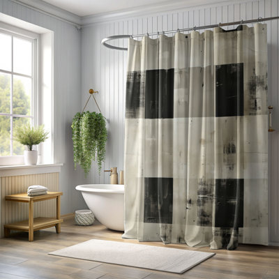 Rideau de douche Tartan Patina - Premium