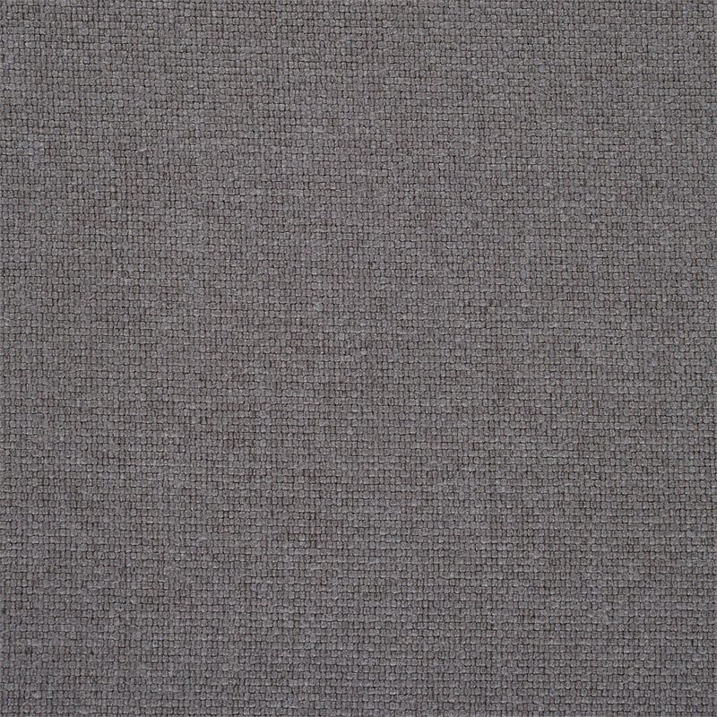 Walchia Linen Fabric, Charcoal/Mocha/Brass