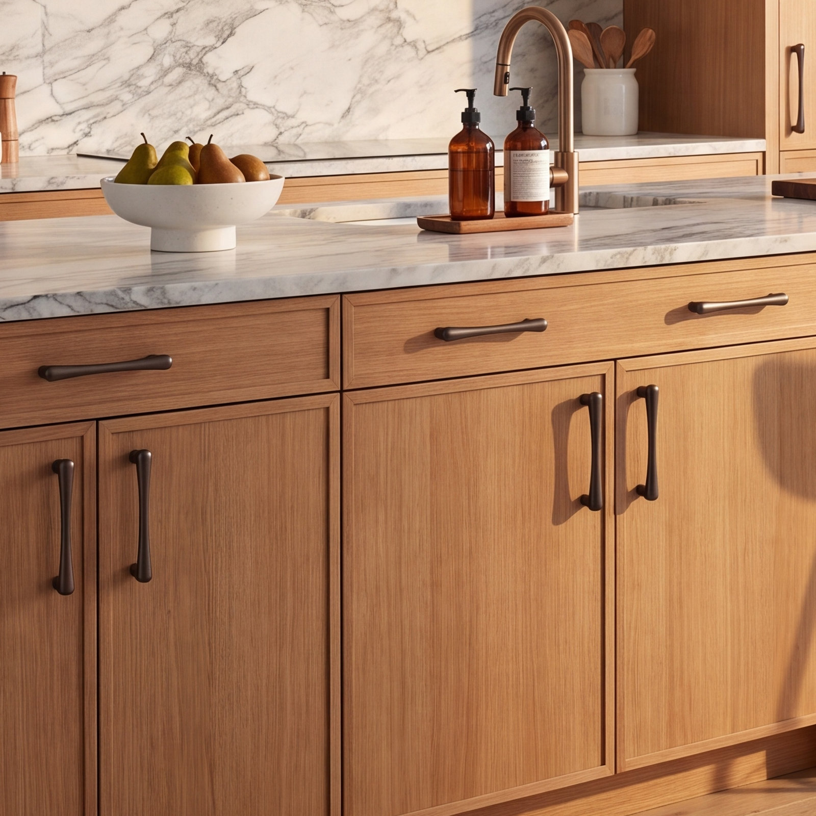 Brookline 4" Bar Cabinet Pull, Ash Gray