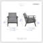 Fauteuil de lecture de 29,5 po Lanise-717471433