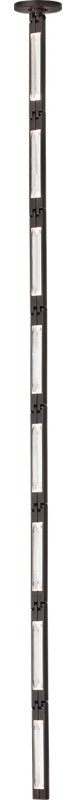 Catena 57 Pendant, Bronze, 3000 Kelvins, Remote