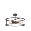 Plafonnier semi-encastré 5 lumières 20 po Tristin-813365020