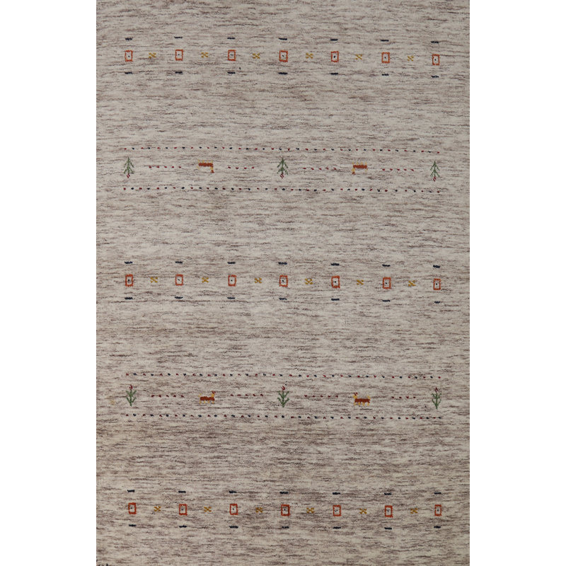 Tapis tribal Gabbeh indien 4 x 6