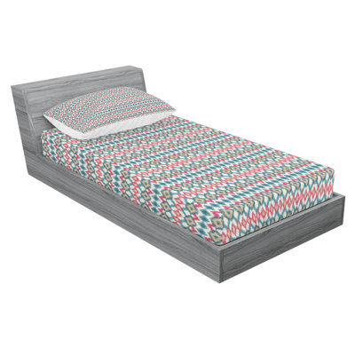 Microfiber Ikat Sheet Set