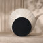 Table d'appoint ronde 19,69 po x 19,69 po x 19,69 po en forme de champignon, table d'appoint en fibre de verre texturée en faux travertin pour la chambre à coucher du salon, aucun assemblage requis-678478158