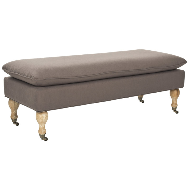 Banc rembourré Hampton, Taupe foncé