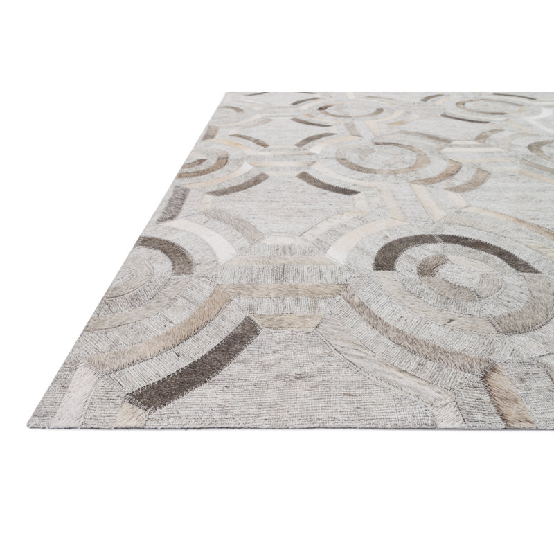 Tapis gris Winnett, Rectangle 7 pi 9 po x 9 pi 9 po
