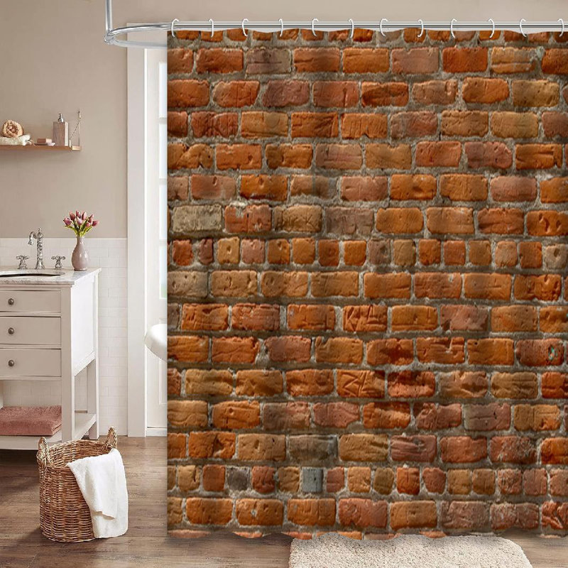 Rideau de douche Shabby Chic Antique, L 72 po x l 78 po