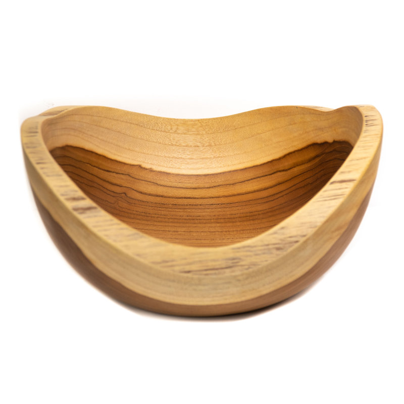 Rainforest Bowls Teak Serving Bowl