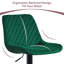 Camillus Swivel Upholstered Adjustable Height Counter Stool-1595134922