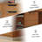 78 Inch Two Person Desk with Drawers, Double Computer Desk with Storage 5 Drawers for Two Person, Extra Long Writing Desk Workstation with File Drawer for Home Office-114256207