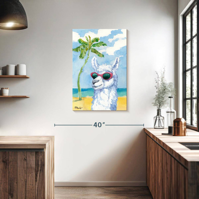 Abat-jour de hanche Ketti Llama I, H 36 po x l 24 po
