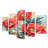 Ullery - Poppy Wall Art 5 Piece