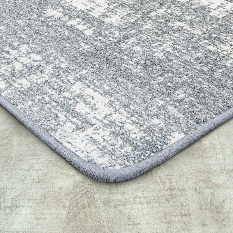 Abstract Indoor Rug, Rectangle 7'8" x 10'9"