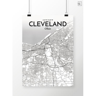 " Cleveland City Map "