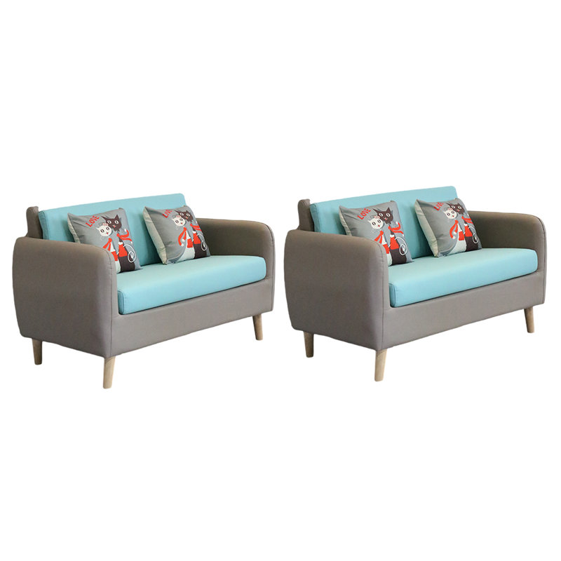 Merliah, Similicuir gris / bleu