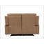 Causeuse inclinable en tissu de microfibre Global United avec soutien lombaire intégré et fabrication durable-1242190075