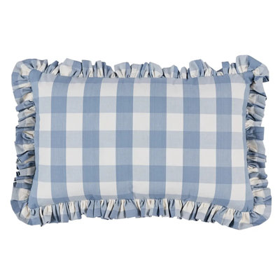 Camden Cotton Check Pillow