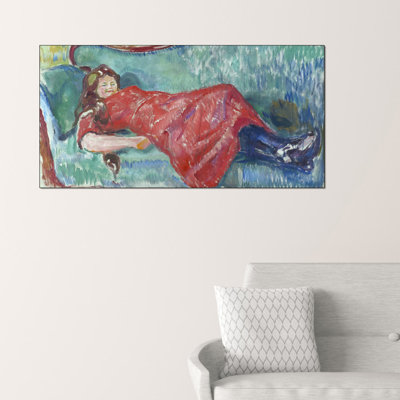 Edvard Munch - Wrapped Canvas Painting