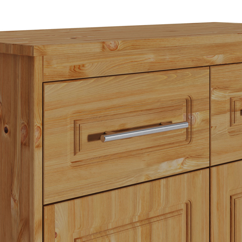Dehaan Solid Wood Standard Accent Accent Chest, Brown