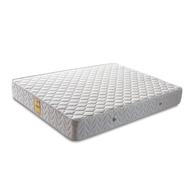 Premium Memory Foam Mattress, Double-Sided, 47.2 x 78.7 x 10.2 inches | Soft Cotton Knitted Fabric Cover, Multi Spring System | Solid White Color, Ideal for Comfort & Support, Perfect for All Sleepers