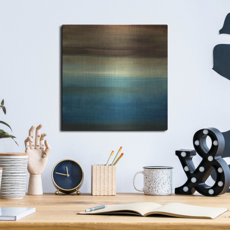 «Abstract Horizon III» par Ethan Harper, H 12 po x l 12 po