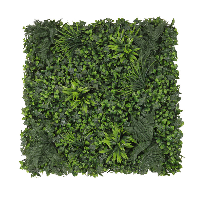 100cm Faux Onion Grass Hedge in Planter