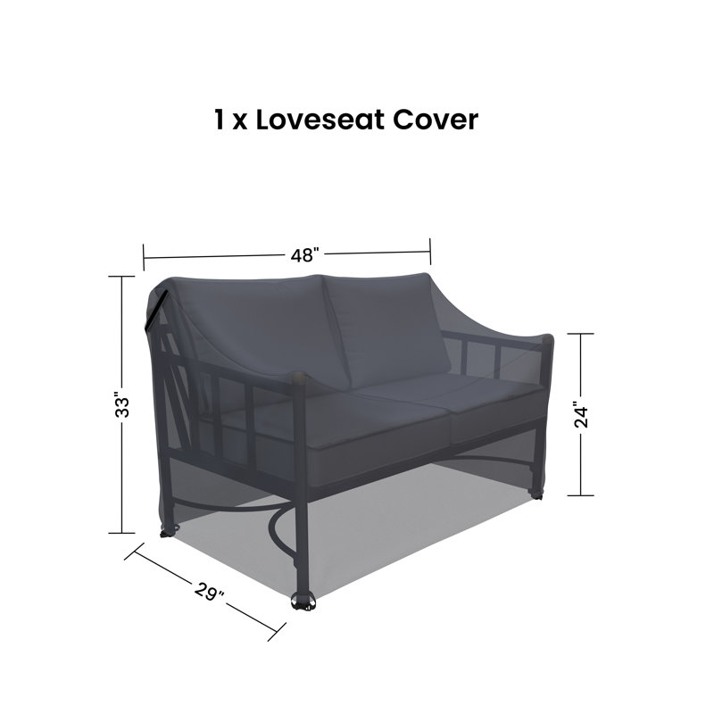 Housse pour causeuse d'extérieur pertti