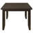 Cornish Cappuccino Casual Rectangle Dining Table