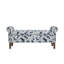 Banc de rangement avec accoudoirs roulés Wallen