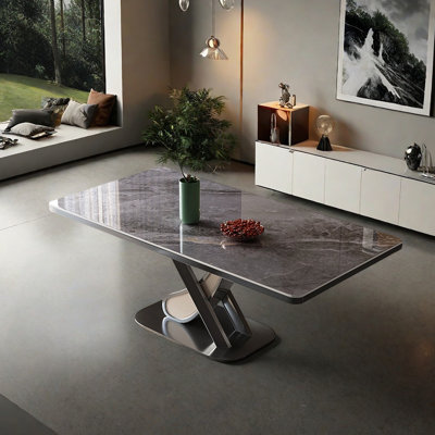 Sintered stone unique dining table