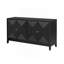 Buffet de rangement élégant avec rangement vertical, idéal pour le bureau, l'entrée et le salon-133084980