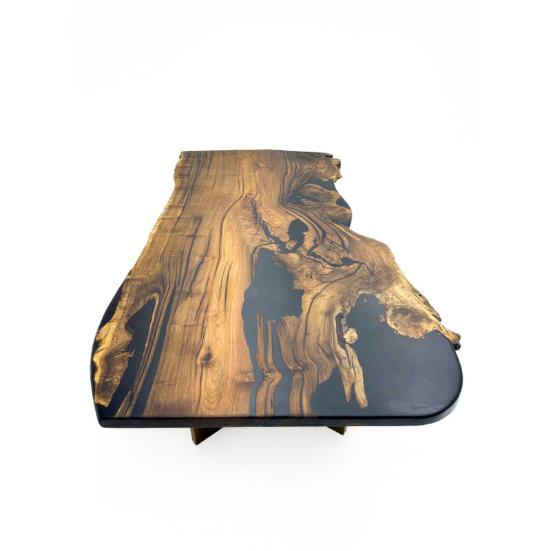 Live-Edge Epoxy Dining Table