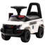 Camion avec système de sonorisation et klaxon fonctionnels, coffre de rangement coulissant pour petits objets, sécuritaire pour les enfants de 18 à 60 mois, voiture à pousser blanche, style et accessoires, 5 ans