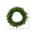 Artificial Canadian Pine Wreath Unlit-287615889