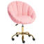 Beliani ANNABELLE Boucle Office Chair